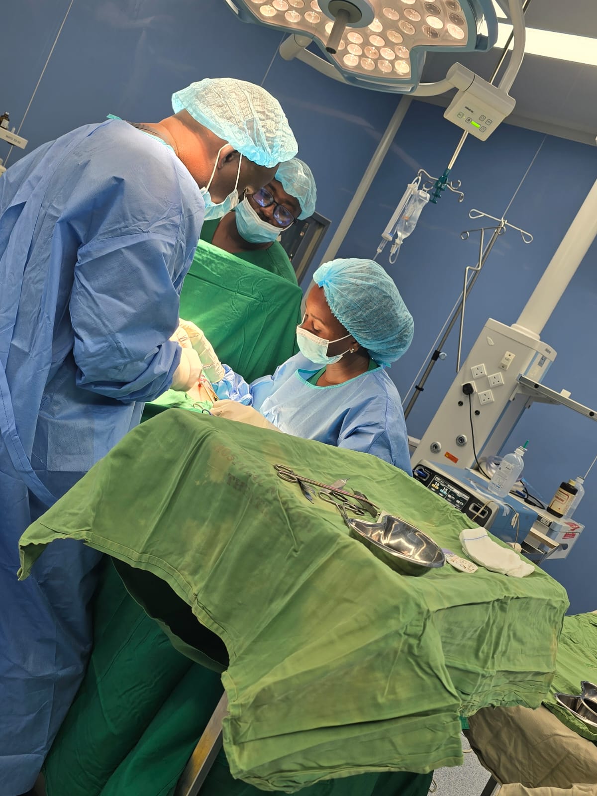 Surgical preparation process