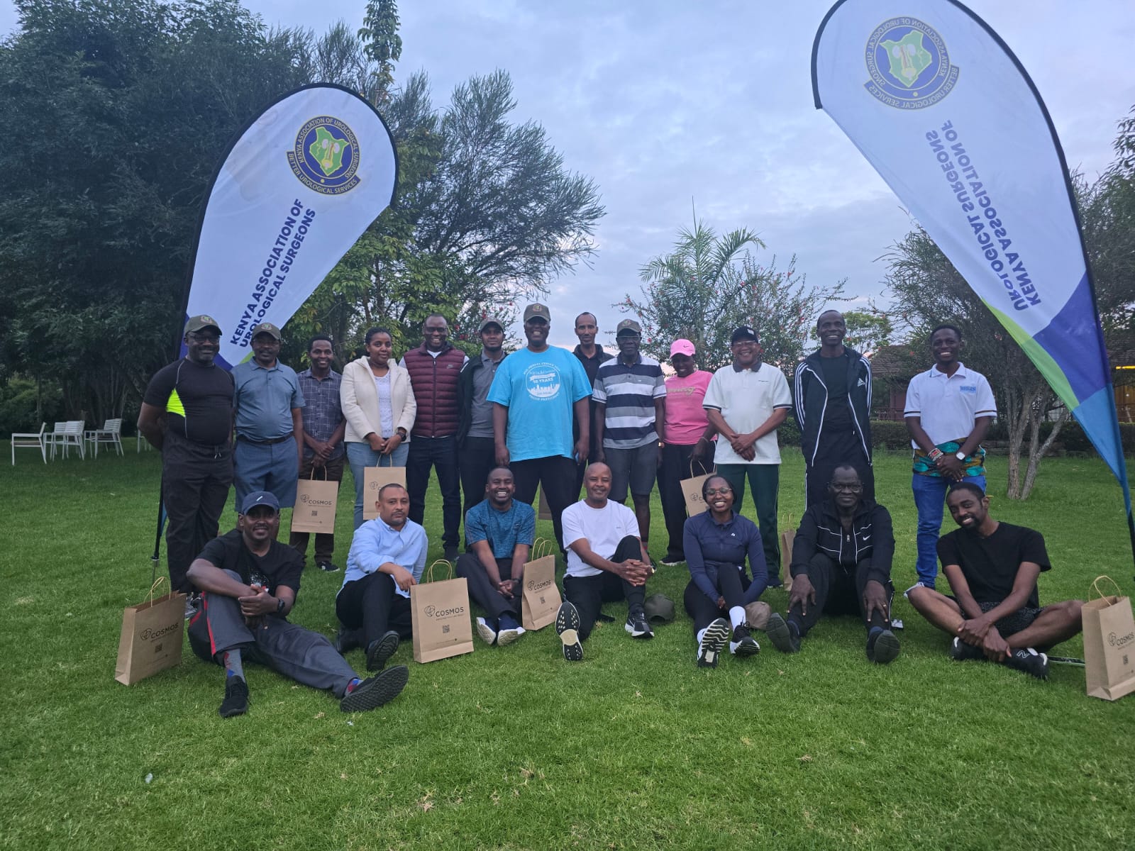 Kenya Association of Urological Surgeons (KAUS) Team building activity at Maiyan Nanyuki